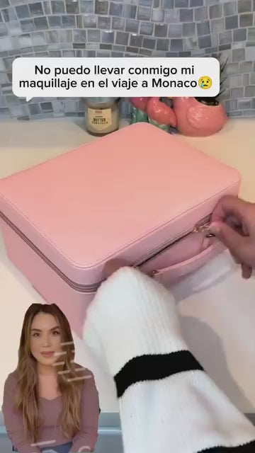 BOLSA DE MAQUILLAJE BELLEZA CON LUCES