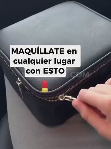 BOLSA DE MAQUILLAJE BELLEZA CON LUCES